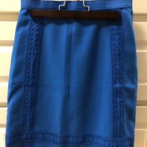 NWT. Beautiful royal blue skirt!